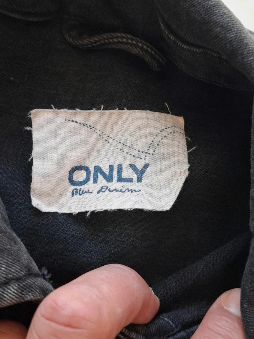 Veste en jean délavé noir Only - Taille S / 36 – ONLY – taille S / 36 / 8 3