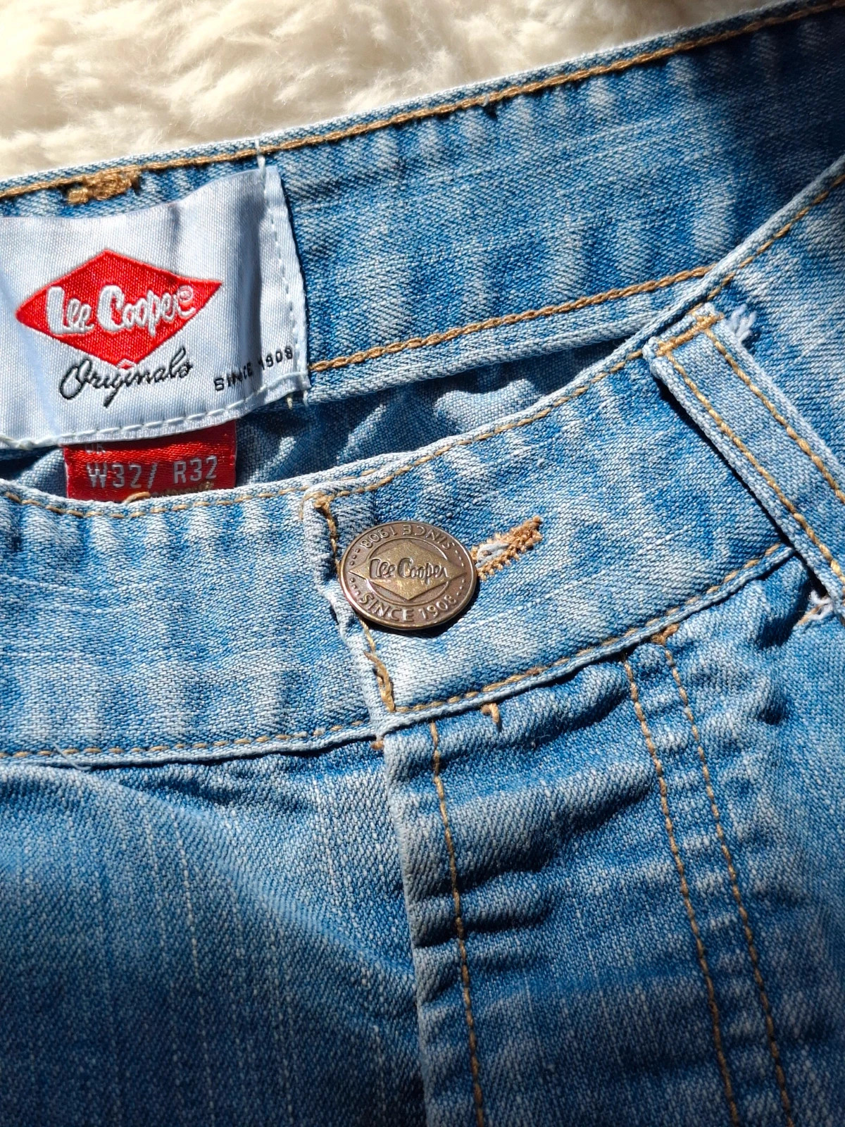 Jean Droit / Regular "Lee Cooper Originals" Délavé W32 L32 – Lee Cooper – taille W32 | FR 42 2