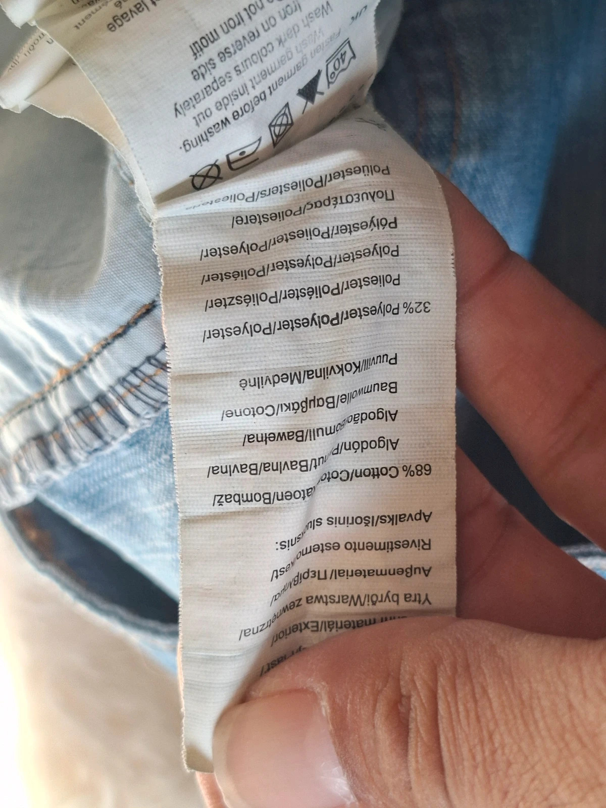 Jean Droit / Regular "Lee Cooper Originals" Délavé W32 L32 – Lee Cooper – taille W32 | FR 42 5