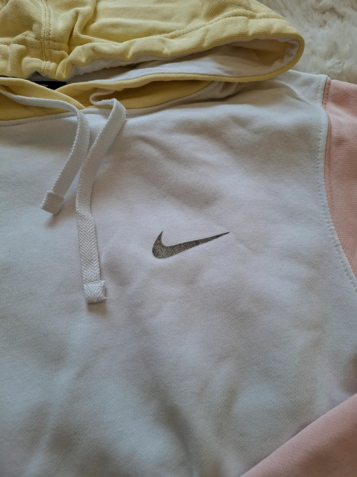 Sweat à Capuche / Hoodie Multicolore Pastel "Nike" Colorblock T.XS (Femme) – Nike – taille XS / 34 / 6 2