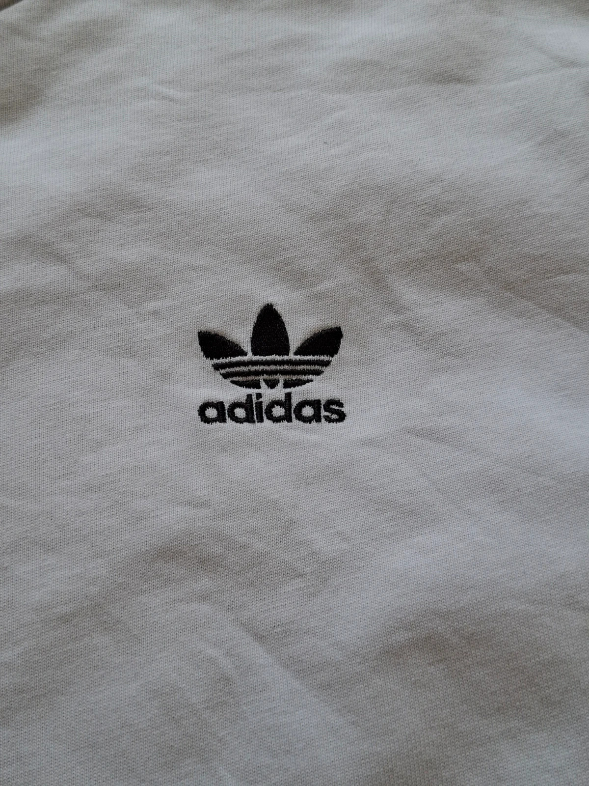 T-shirt Manches Longues Homme Blanc "Adidas Originals" Trefoil Logo Dos T.L / 2XL – adidas – taille XXL 3