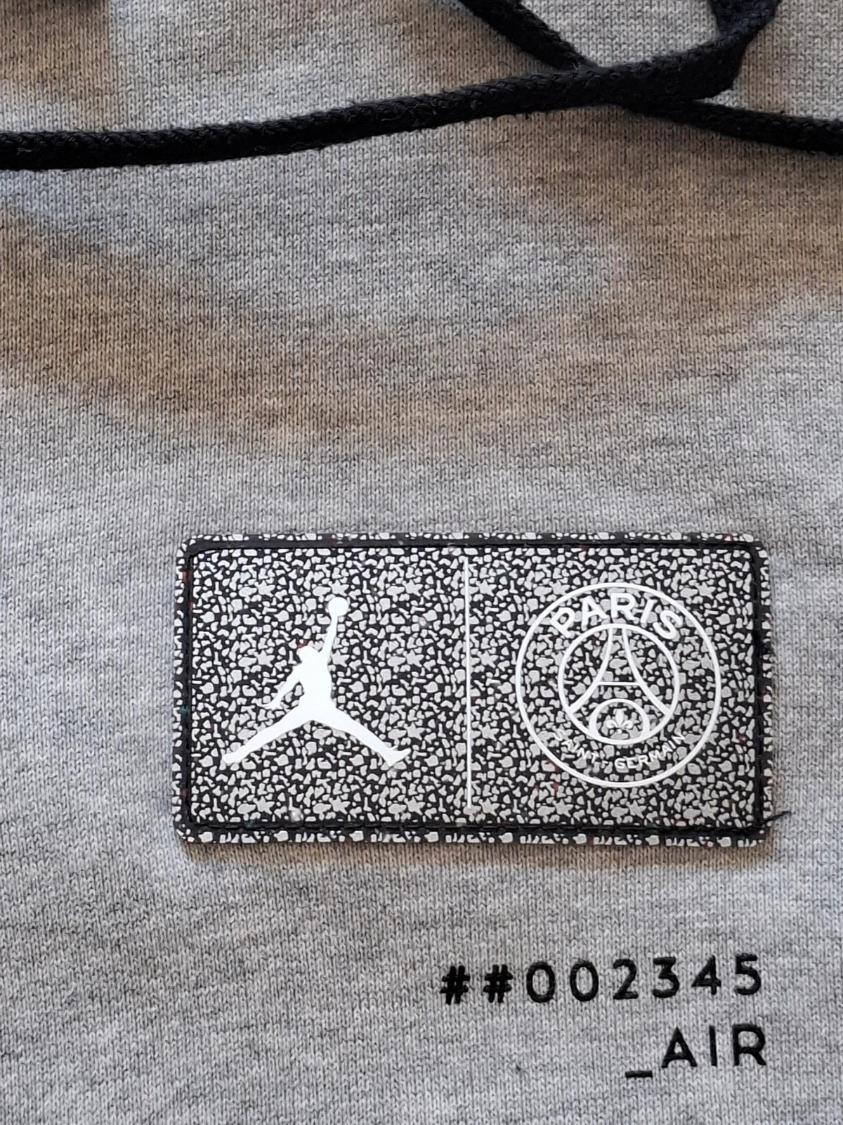 Sweat à Capuche / Hoodie Gris Chiné "Jordan x Paris Saint-Germain" (PSG) T.S – Jordan x Paris Saint-Germain – taille S 2