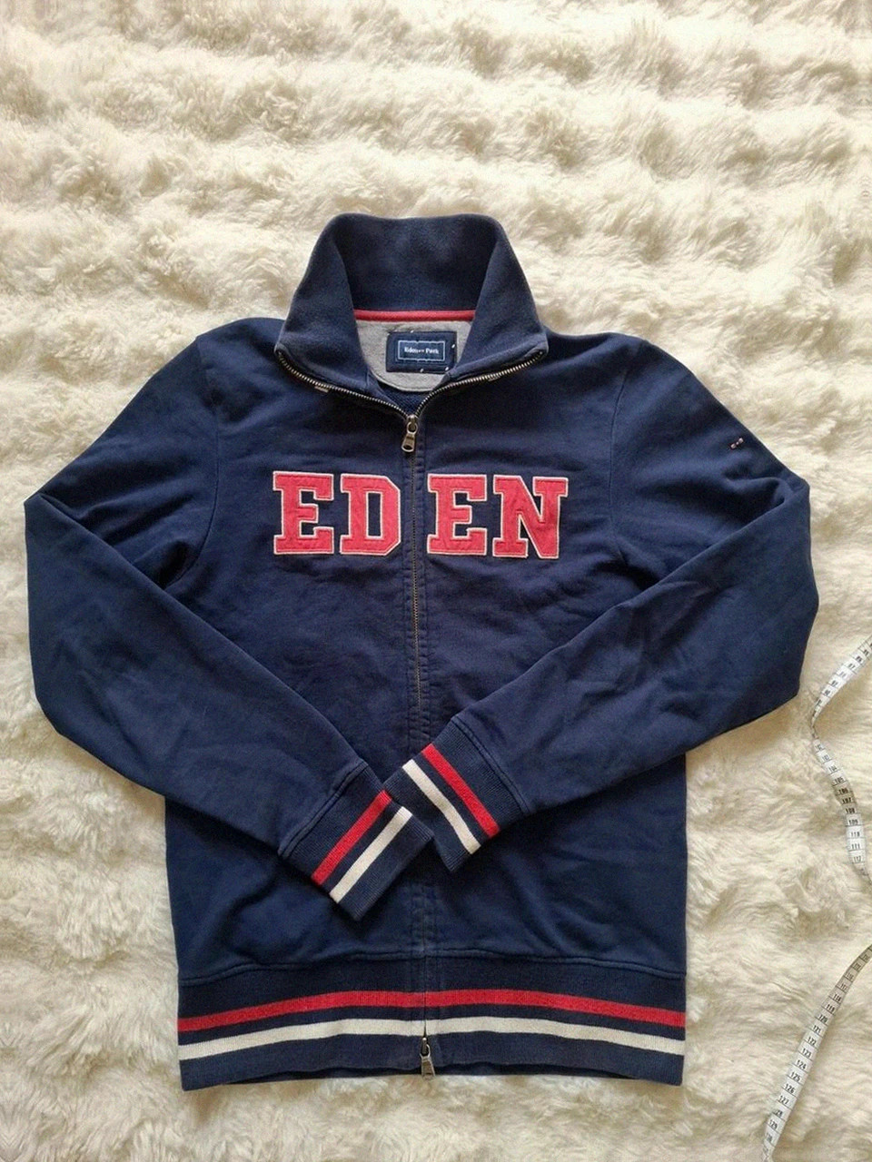 Sweat Zippé / Veste de Survêtement Eden Park Bleu Marine T.S – Eden Park – taille S 2