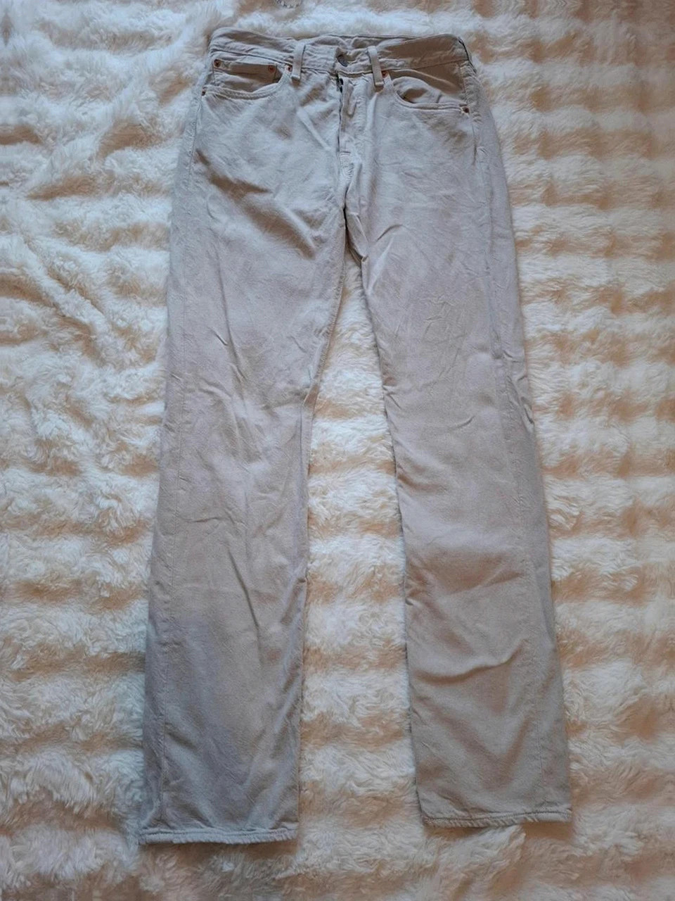 Jean 501 levi's écru / beige t.w31 l34