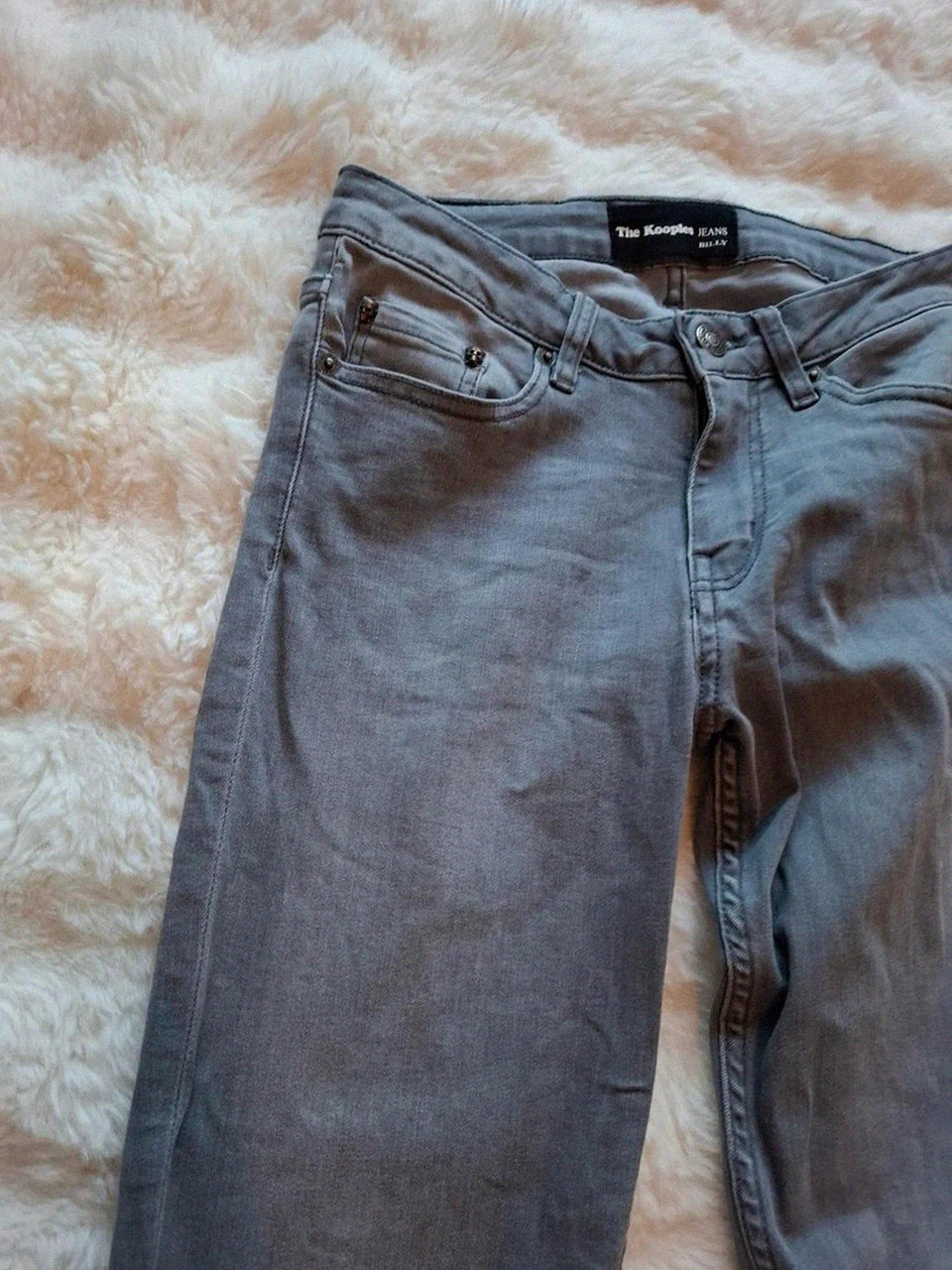 Jean "Billy" Slim The Kooples Délavé Gris T.26 / S – The Kooples – taille S / 36 / 8 4