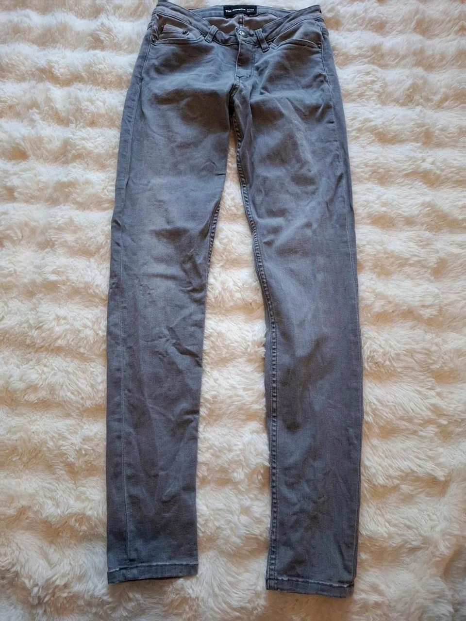 Jean "Billy" Slim The Kooples Délavé Gris T.26 / S