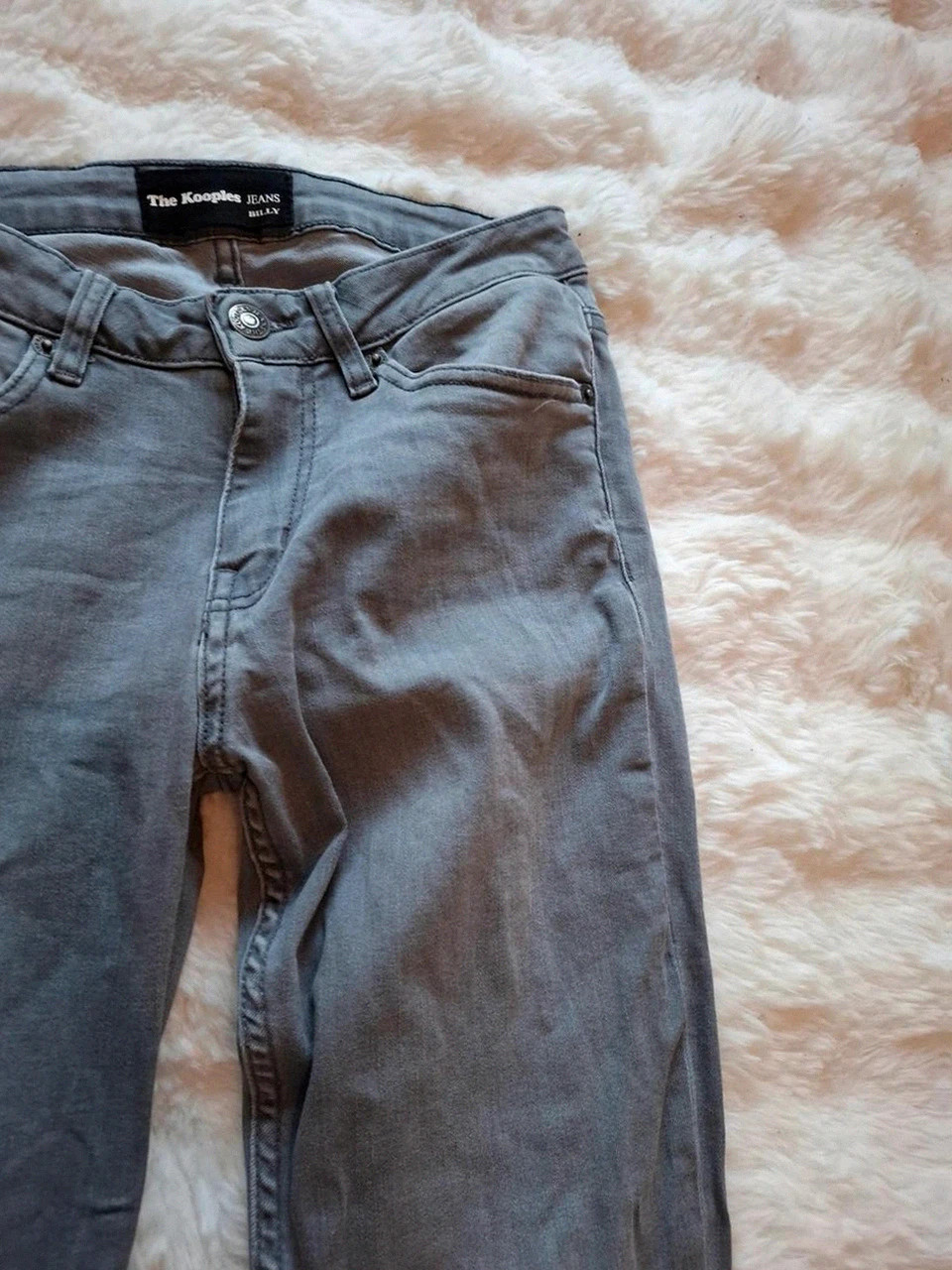 Jean "Billy" Slim The Kooples Délavé Gris T.26 / S – The Kooples – taille S / 36 / 8 5