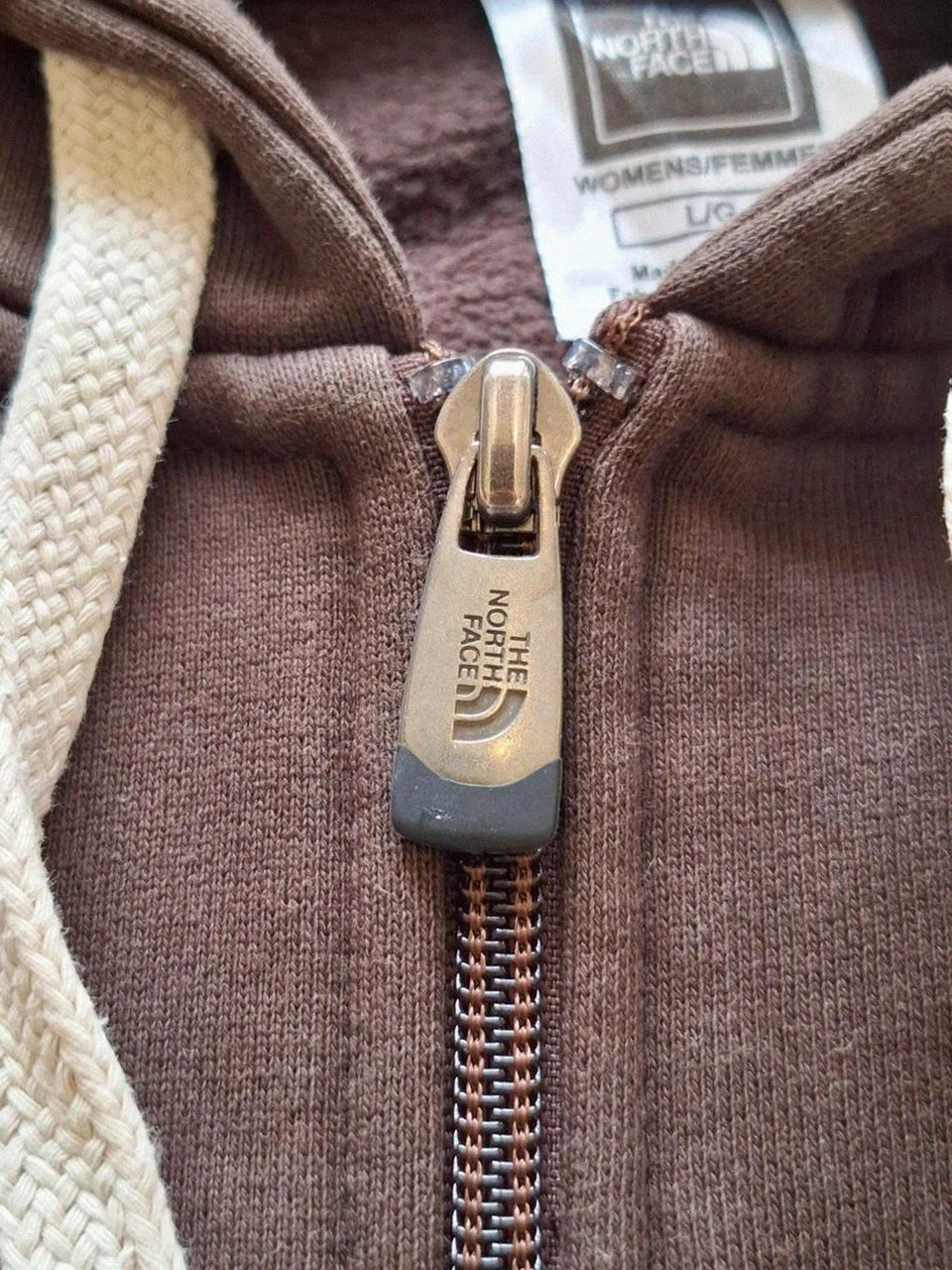 Sweat à Capuche / Gilet The North Face Marron T.L – The North Face – taille L / 40 / 12 4