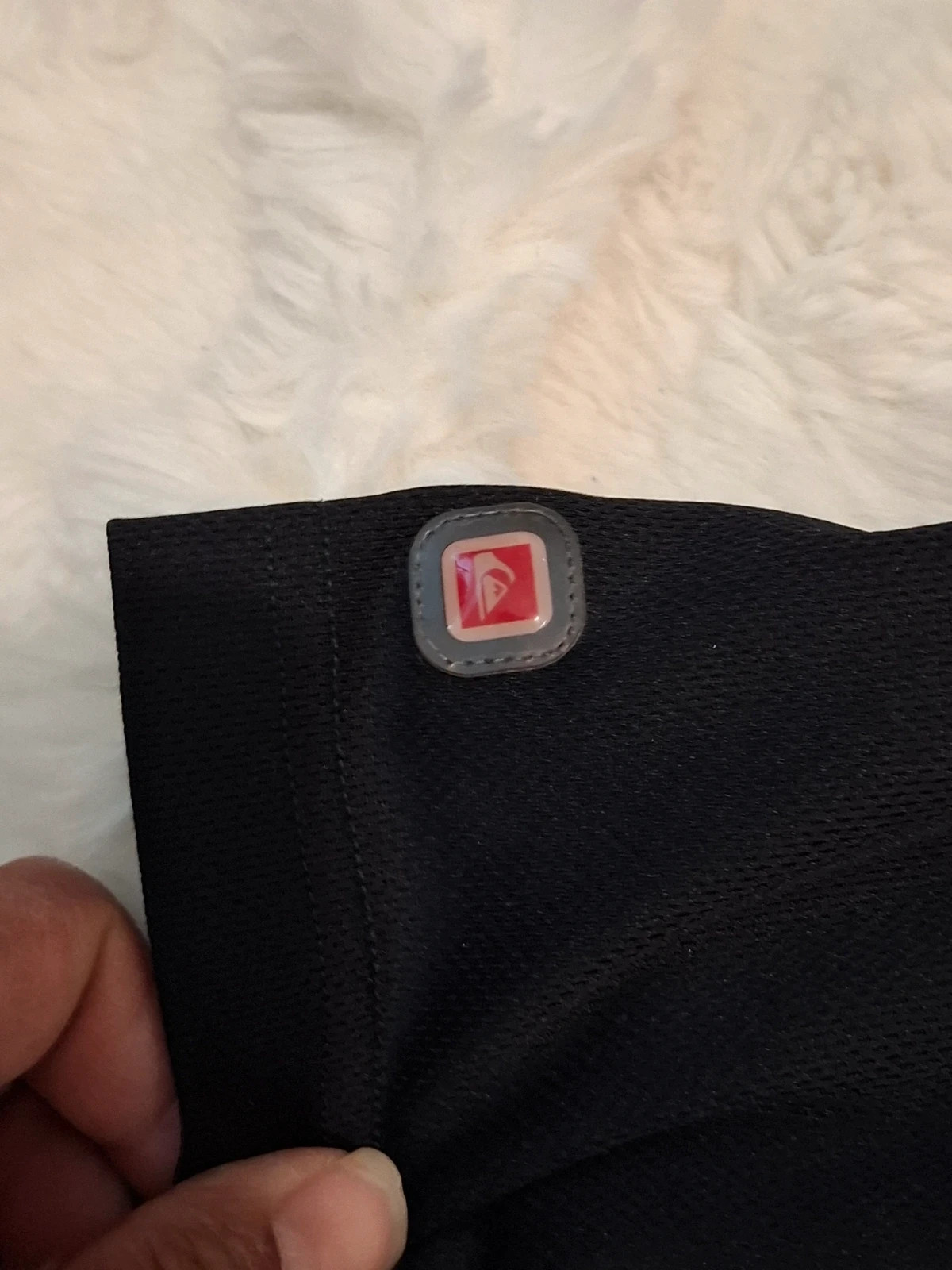 Chemise / Surchemise Manches Courtes Rétro Y2K "Quiksilver" Noire T.L – Quiksilver – taille L 3