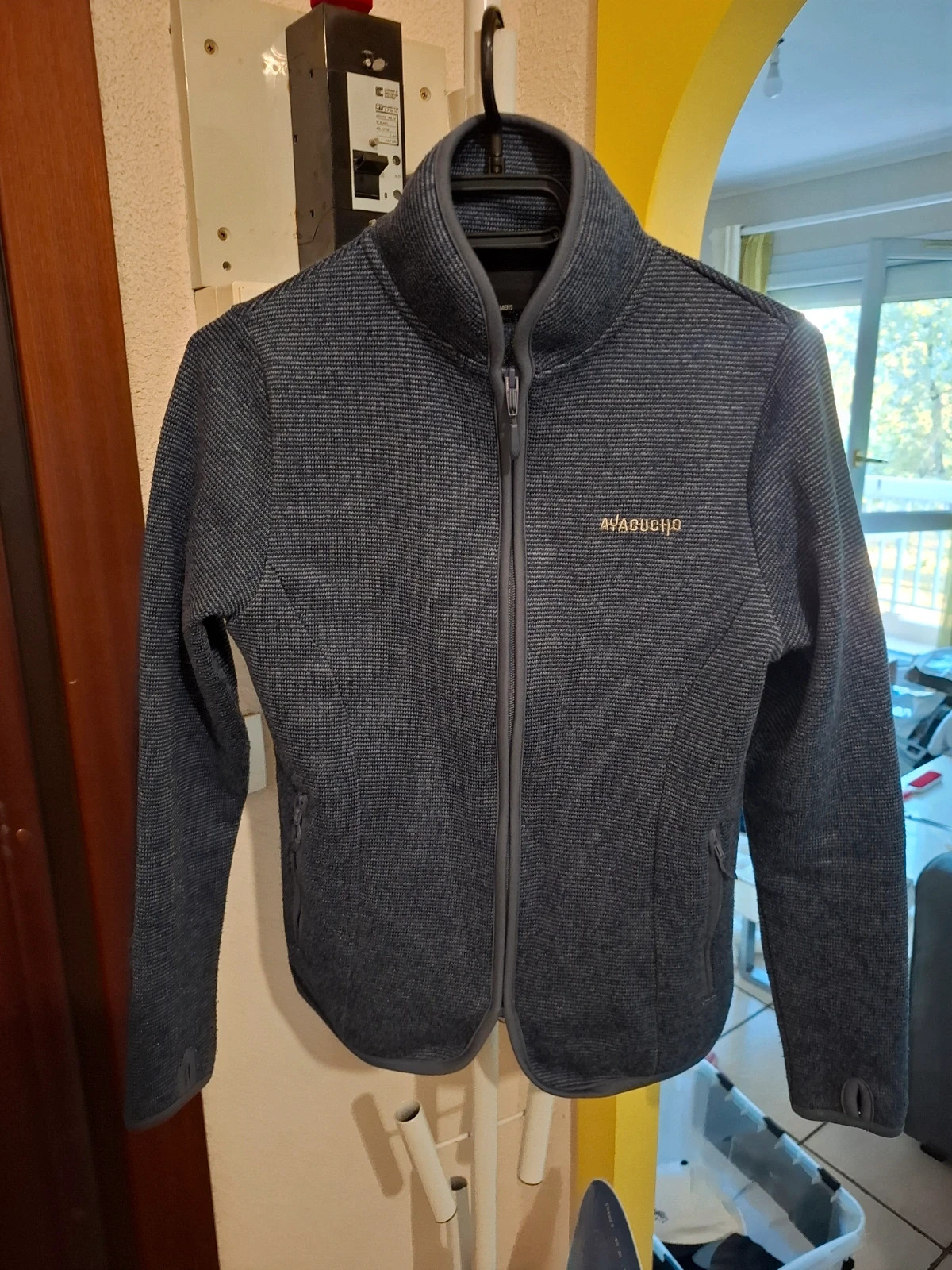 Veste / Polaire Zippée Outdoor "Ayacucho" Bleu Chiné T.XS (Femme)
