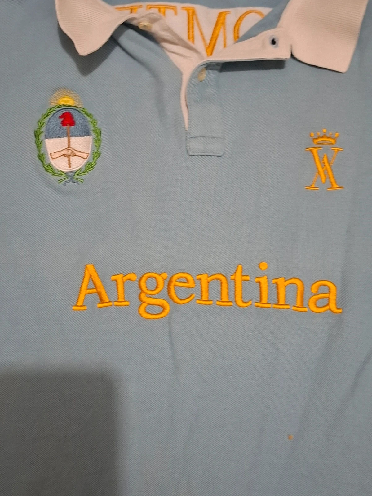 Polo / Maillot Édition Limitée "Vicomte A." Argentina Bleu Ciel T.S – Vicomte Arthur – taille S / 36 / 8 2