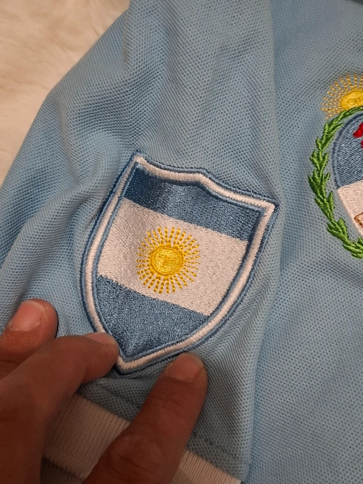 Polo / Maillot Édition Limitée "Vicomte A." Argentina Bleu Ciel T.S – Vicomte Arthur – taille S / 36 / 8 3