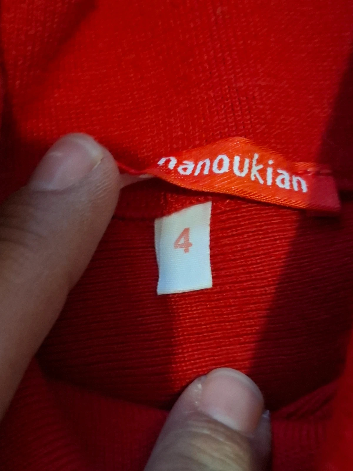 Pull / Roulé Rétro Vintage "Alain Manoukian" Rouge T.4 – Alain Manoukian – taille L / 40 / 12 3