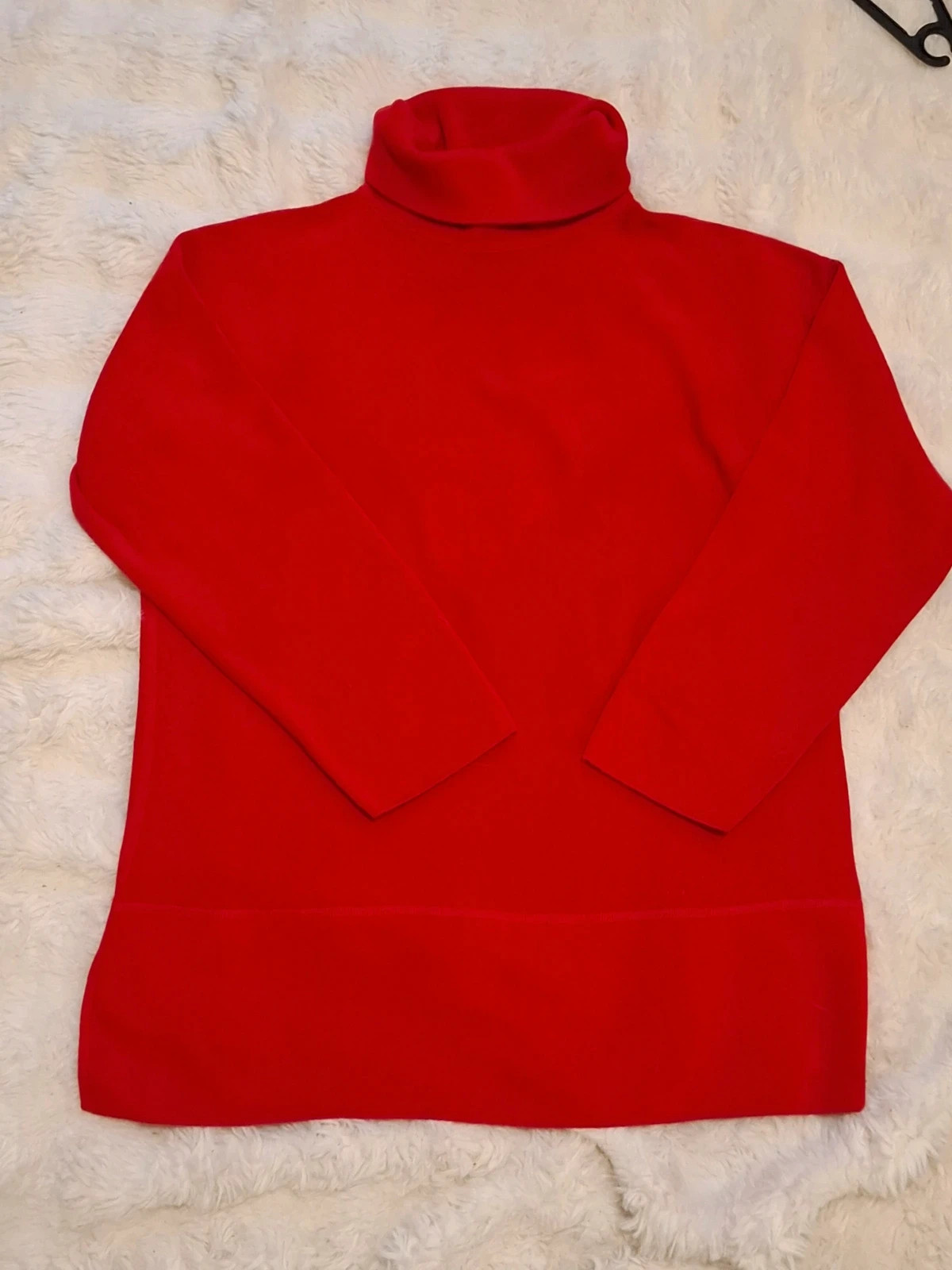 Pull / Roulé Rétro Vintage "Alain Manoukian" Rouge T.4