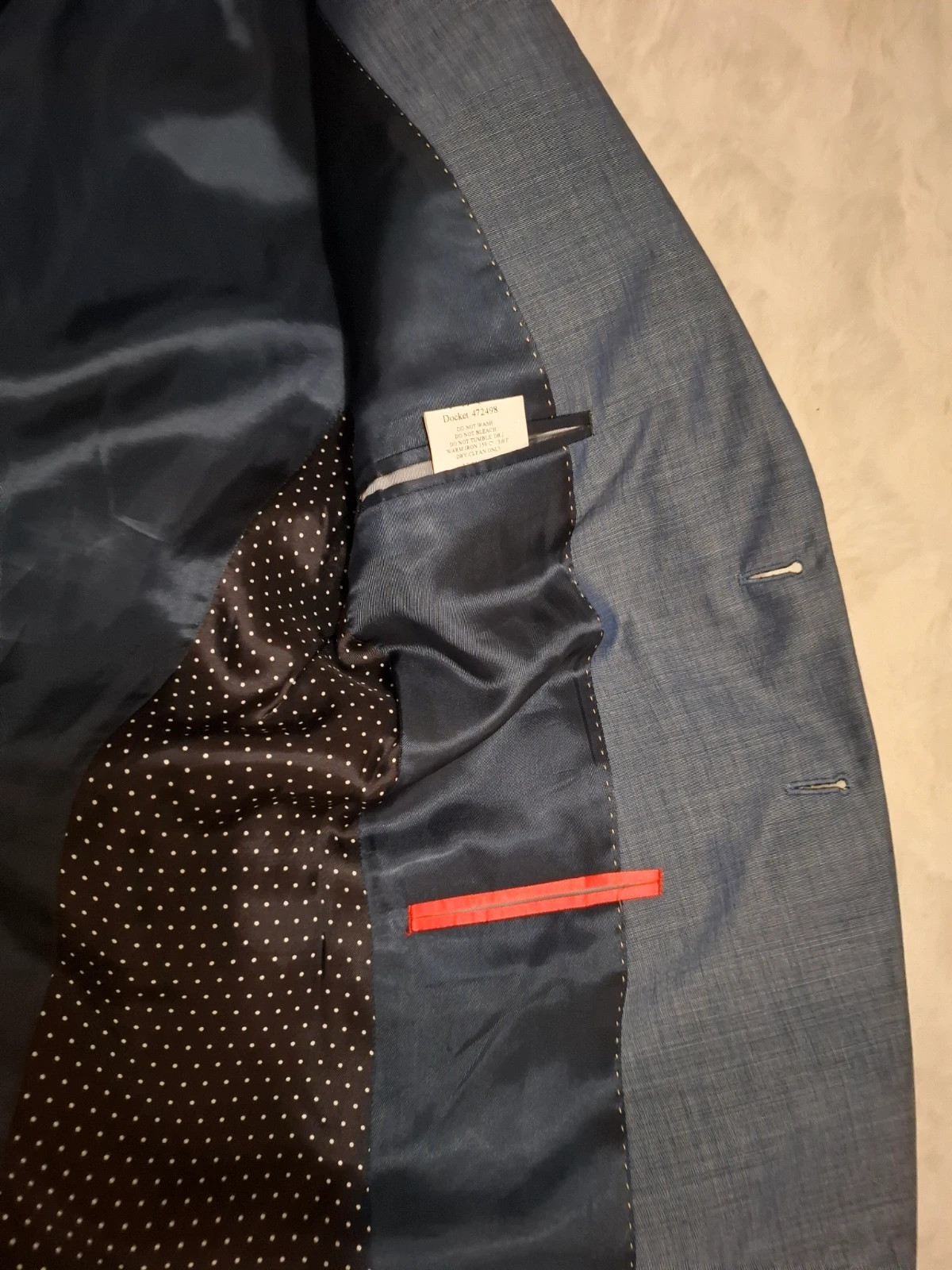 Veste / Blazer de Costume Élégant "Paul Smith" (PS) Bleu Chiné T.Gents – Paul Smith – taille 46 4