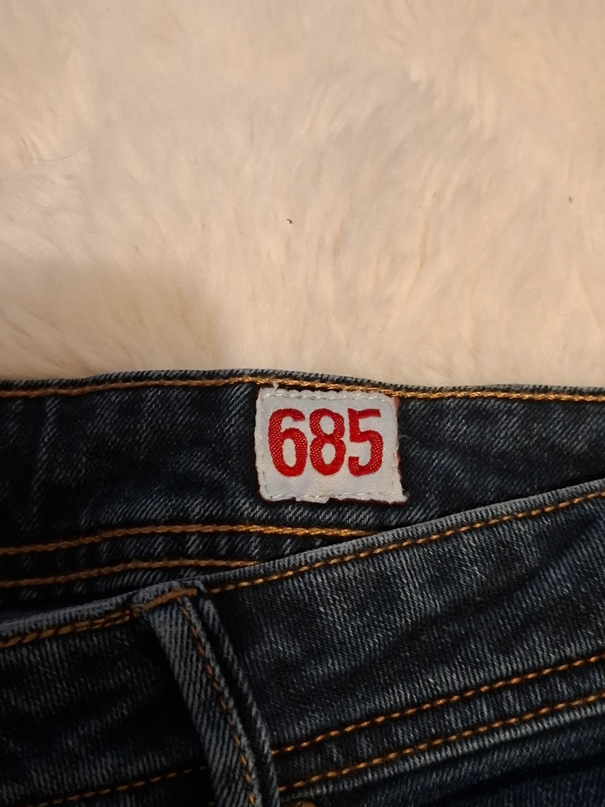 Jean / Pantalon Droit "Ruckfield" (Sébastien Chabal) Bleu Brut T.48 – Ruckfield – taille W32 | FR 42 3