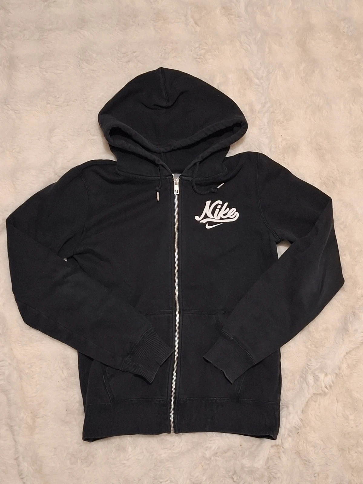 Gilet / Sweat à Capuche Zippé "Nike" Noir T.S – Nike – taille S 2