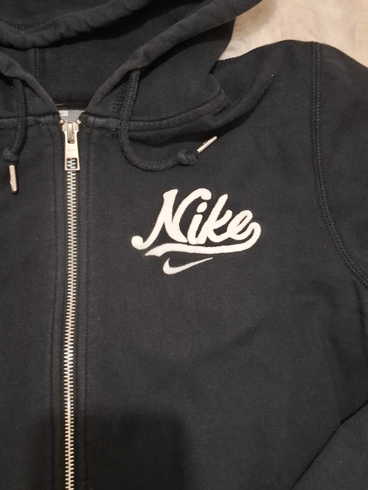 Gilet / Sweat à Capuche Zippé "Nike" Noir T.S – Nike – taille S 3