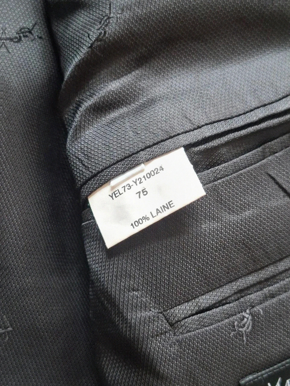 Veste Vintage de Costume Pour Homme Yves Saint Laurent Grise T.L/XL – Yves Saint Laurent – taille L 4