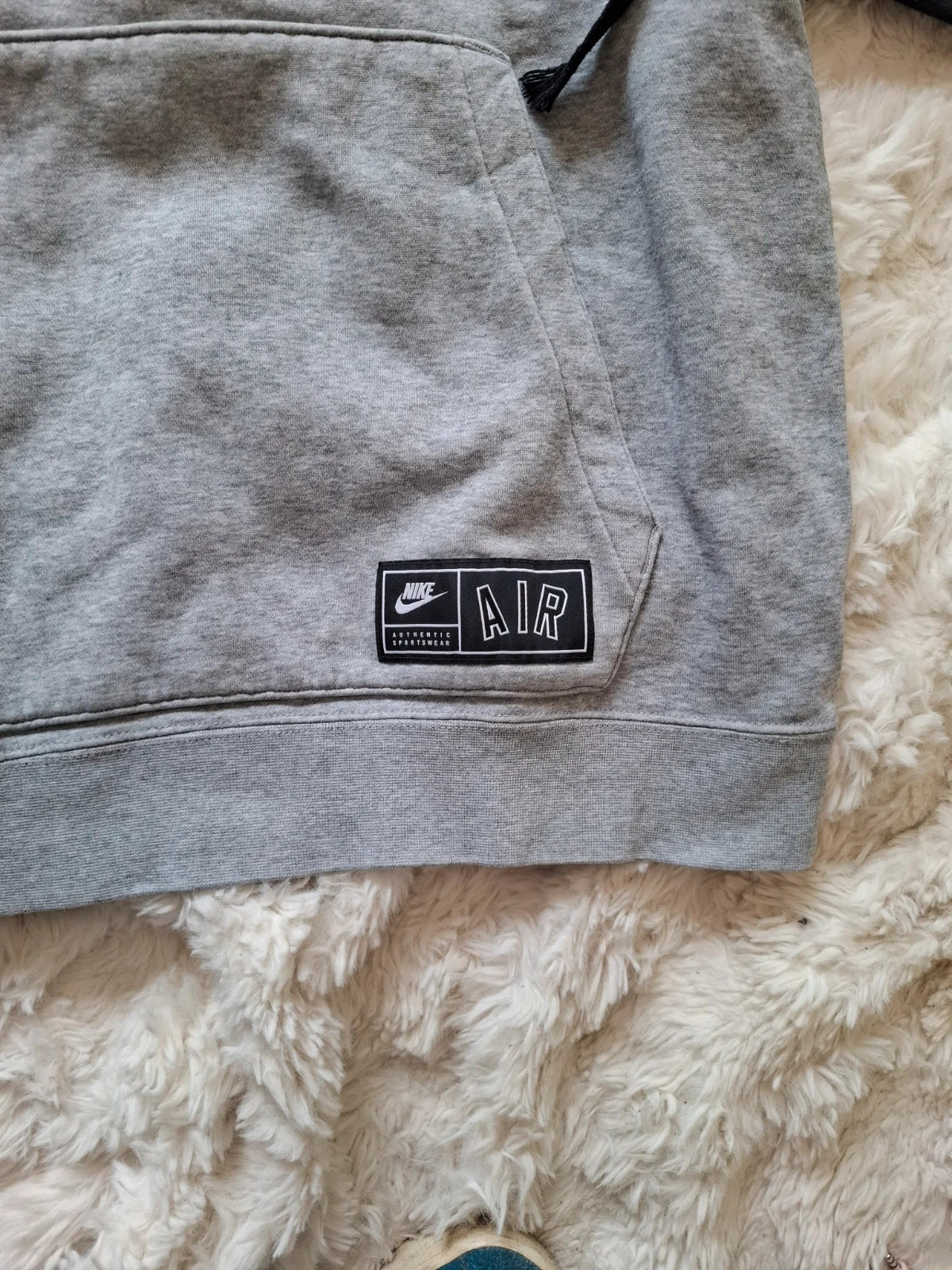 Sweat à Capuche Rétro Bicolore "Nike Air" T.S – Nike Air – taille S 3