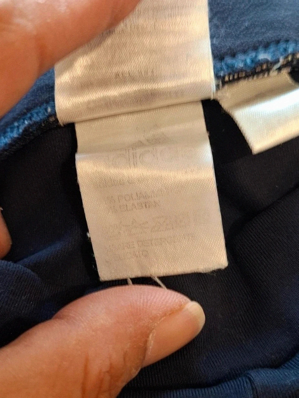 Survêtement / Pantalon de Jogging Adidas - Bleu Marine et Blanc - Coupe Flare / Y2K – adidas – taille M / 38 / 10 3