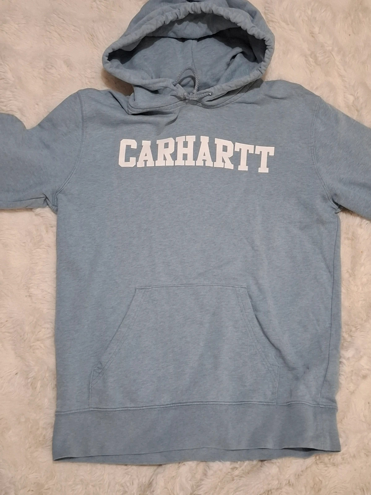 Sweat à Capuche Bleu Chiné "Carhartt WIP" T.M – Carhartt – taille M 4