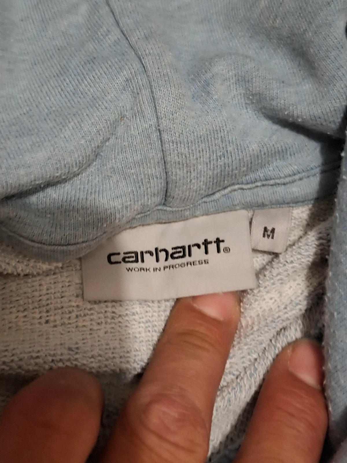 Sweat à Capuche Bleu Chiné "Carhartt WIP" T.M – Carhartt – taille M 3