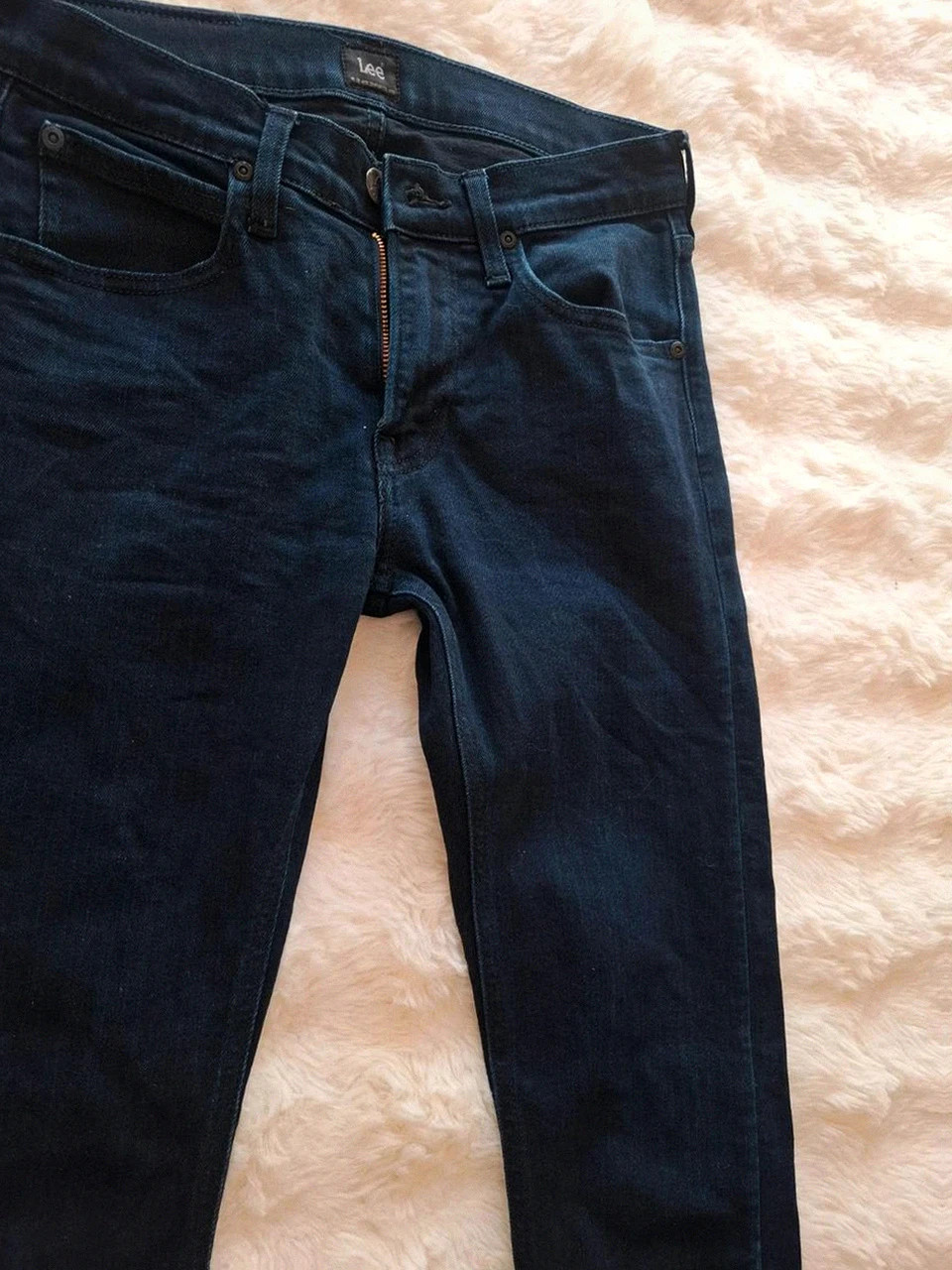 Jean bleu brut slim lee "luke" w28 l34 (s / 36-38) – Lee – taille W28 | FR 38 5