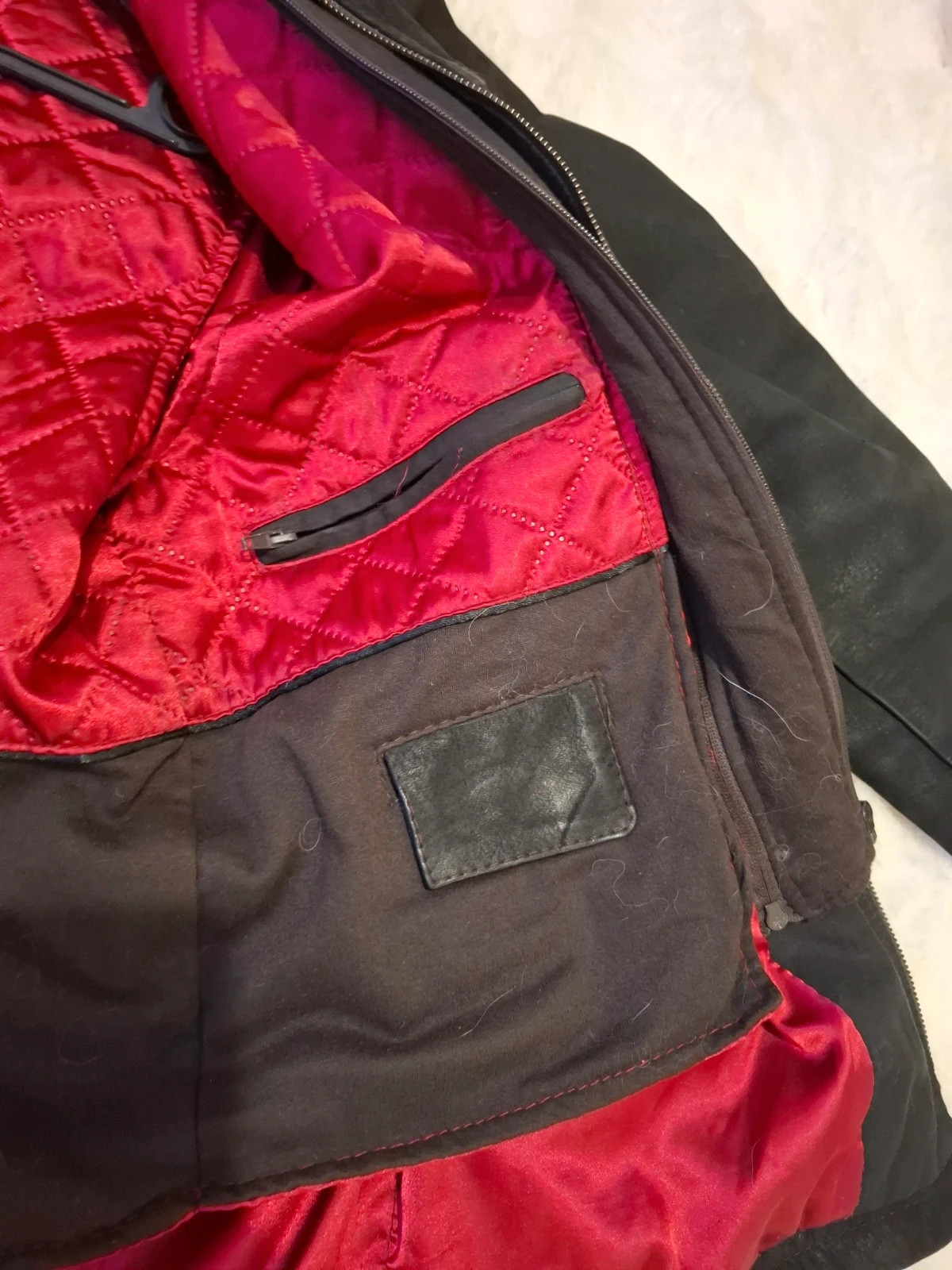 Veste / Blouson en Cuir de buffle Marron "Antonio Garallo by Emporio" T.L/XL – Vintage Dressing – taille XL 5