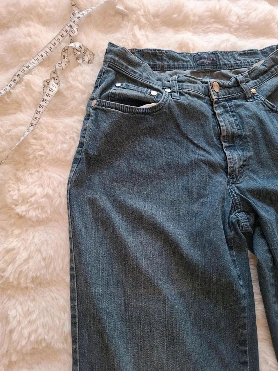 Jean Bleu Délavé Trussardi Jeans Flare / Bootcut T.45 UK 29 (L / 40-42) – Trussardi Jeans – taille XL / 42 / 14 4