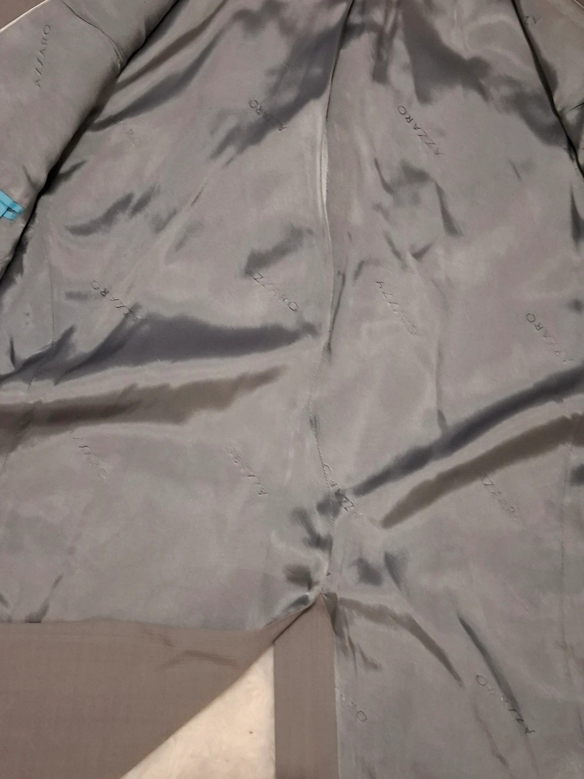 Veste de Costume / Blazer Gris "Azzaro" T.52 / L-XL – Azzaro – taille 52 5