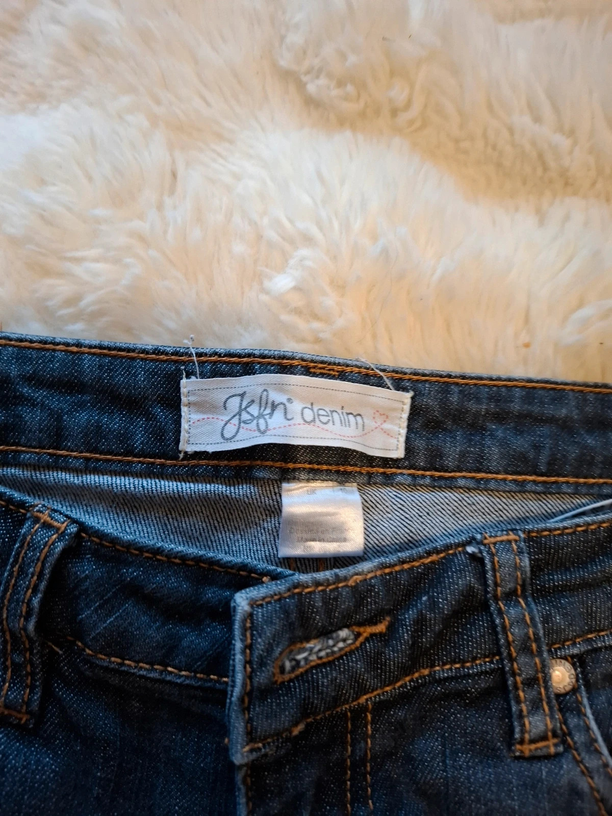 Jean Denim Flare / Bootcut Bleu Brut J&N Denim T.S / 36 (Y2K) – Vintage Denim – taille S / 36 / 8 2