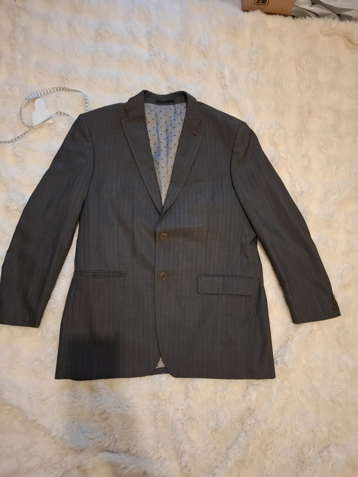Veste de Costume / Blazer Gris 100% Laine "Kenzo" T.52 / XL – Kenzo – taille 52 2