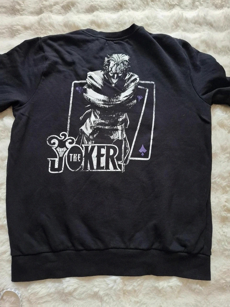 Sweat-shirt Noir Graphique The Joker Batman T.XL (42) – Joker – taille XL 2