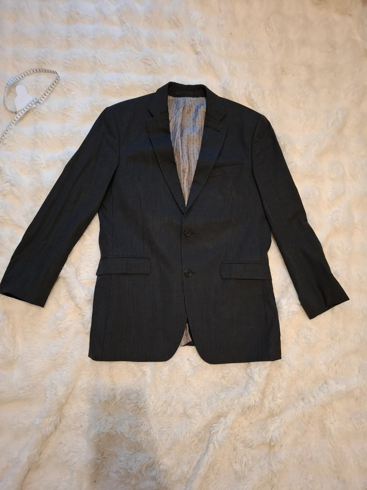 Veste de Costume / Blazer Rayé Gris Anthracite "Kenzo" T.50 / L-XL – Kenzo – taille 50 2