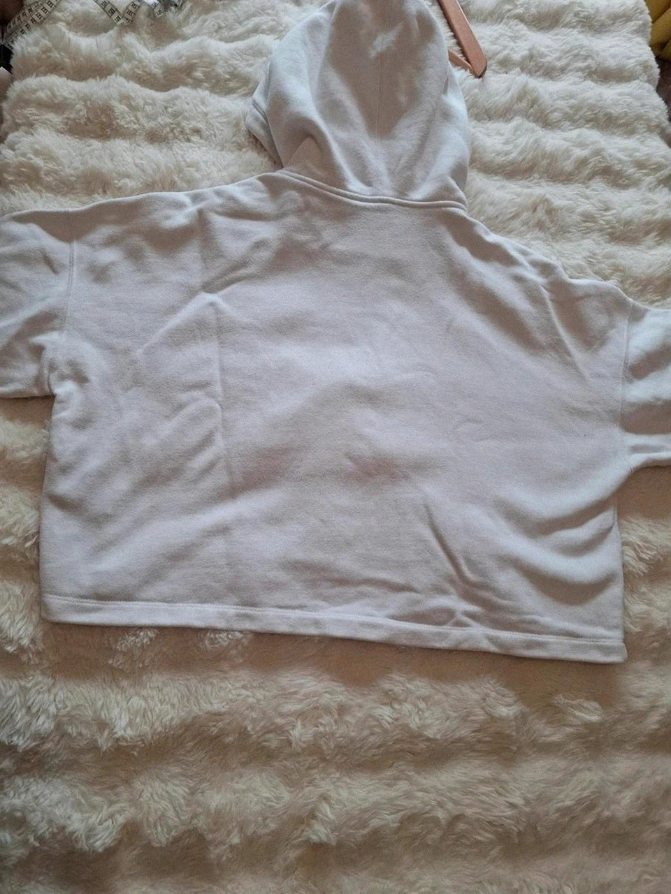 Crop Top Sweat-shirt à Capuche Blanc Champion T.M (38-40) – Champion – taille M / 38 / 10 2