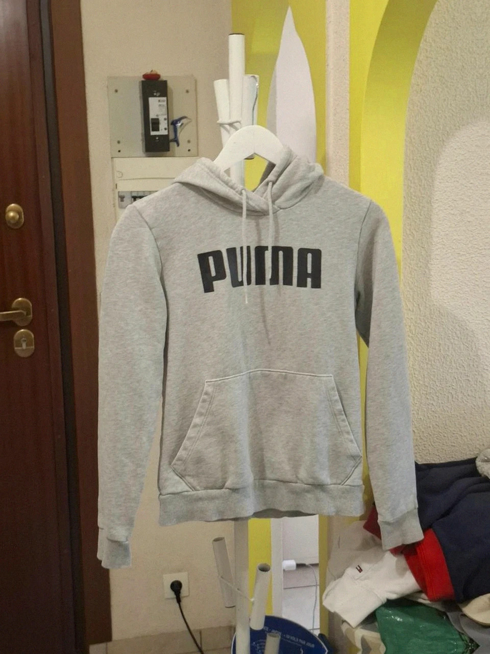 Puma Sweat à Capuche Gris Chiné T.S (36) – Puma – taille S / 36 / 8 2