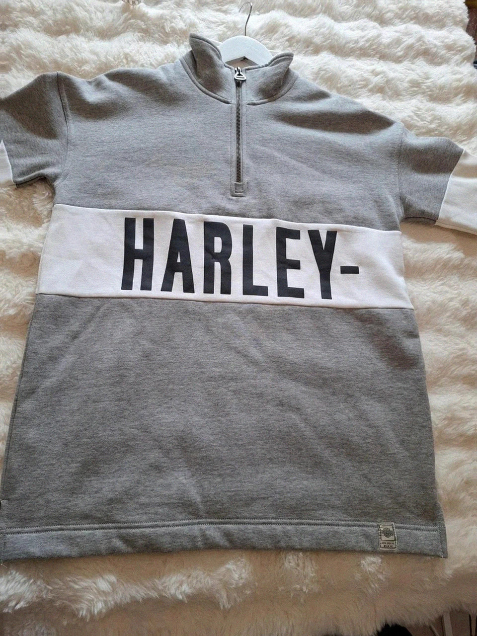 Harley-Davidson Sweat-shirt Gris et Blanc T.S (36) – Harley Davidson – taille S 2