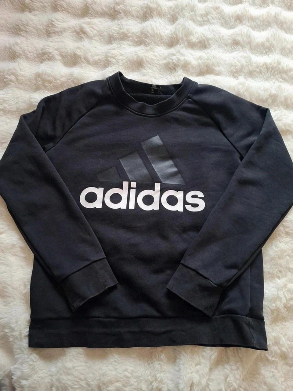 Sweat-shirt Noir et Blanc adidas T.M (38-40)