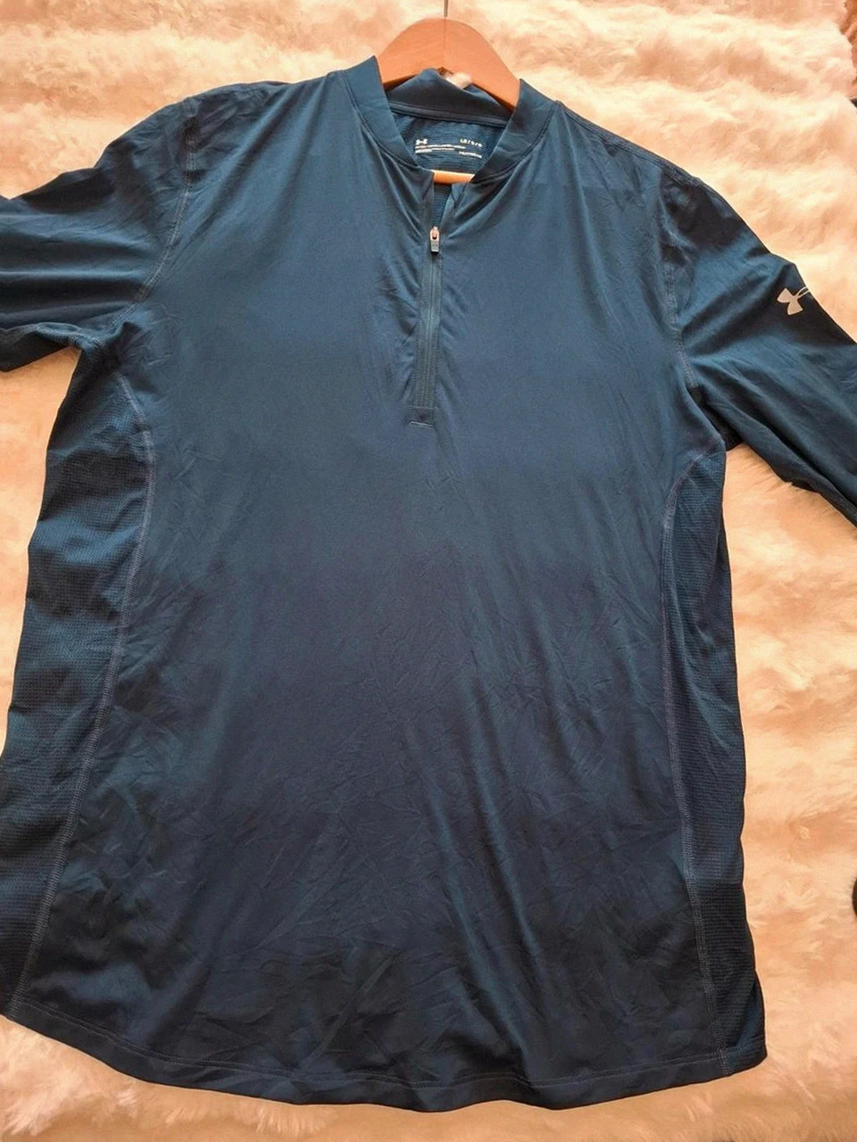 Haut Manches Longues de Training Under Armour HeatGear - Bleu Marine - Taille L – Under Armour – taille L 2