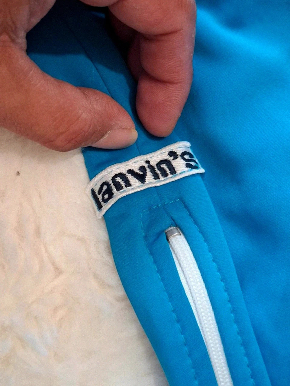 Survêtement / Pantalon de Jogging Vintage Lanvin's - Bleu Vif - Taille 52 (L/XL) – Lanvin – taille XL / 42 / 14 2