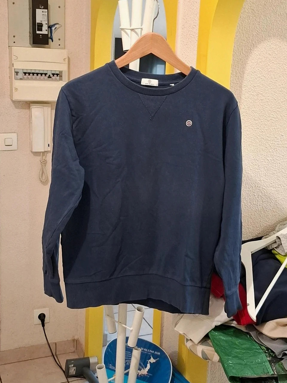 Pull / Sweat Serge Blanco Bleu Marine T.S (36) – Serge Blanco – taille S 2