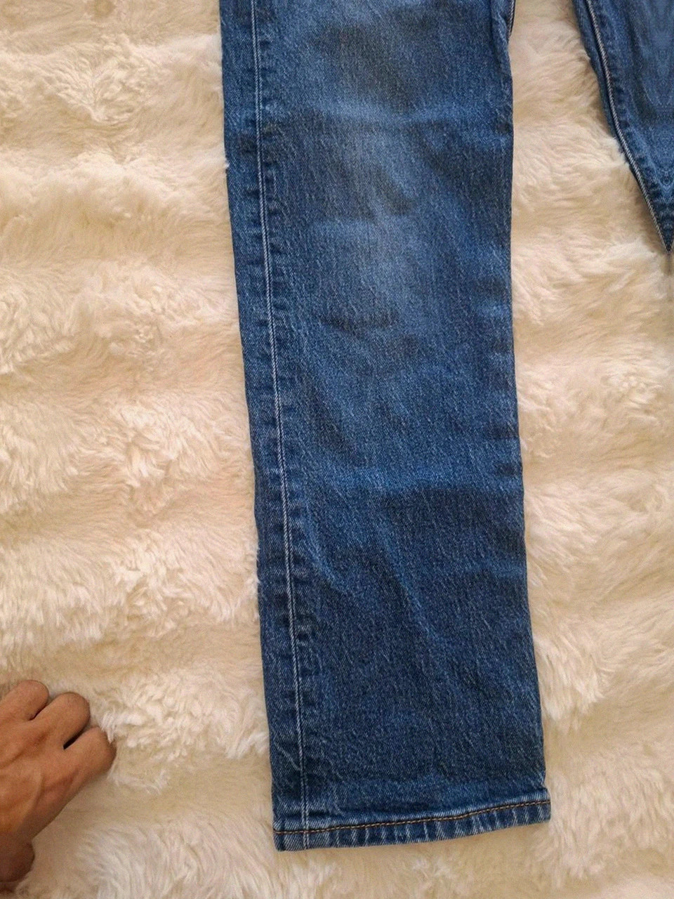 Jean Bleu Délavé Levi's 501 Original W24 L28 (XS) – Levi's – taille XS 2