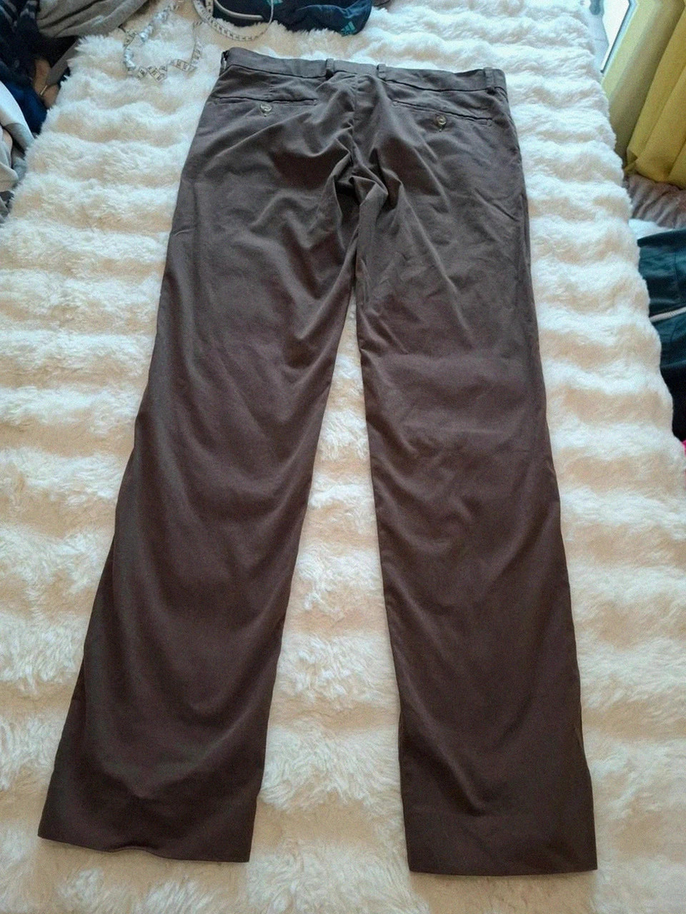 Pantalon Casual Chino Dockers - Marron - Taille W33 / L34 (Modèle Extra Slim Fit) – Dockers – taille W33 | FR 42 5