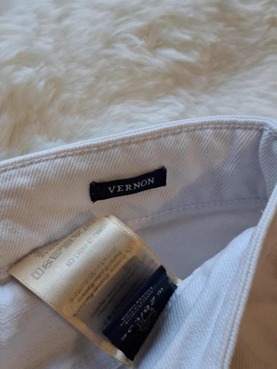 Jean Scotch & Soda Blanc / Imprimés Amsterdams Blauw (Modèle Vernon) - Taille W28 / L32 – Scotch & Soda – taille W28 | FR 38 4