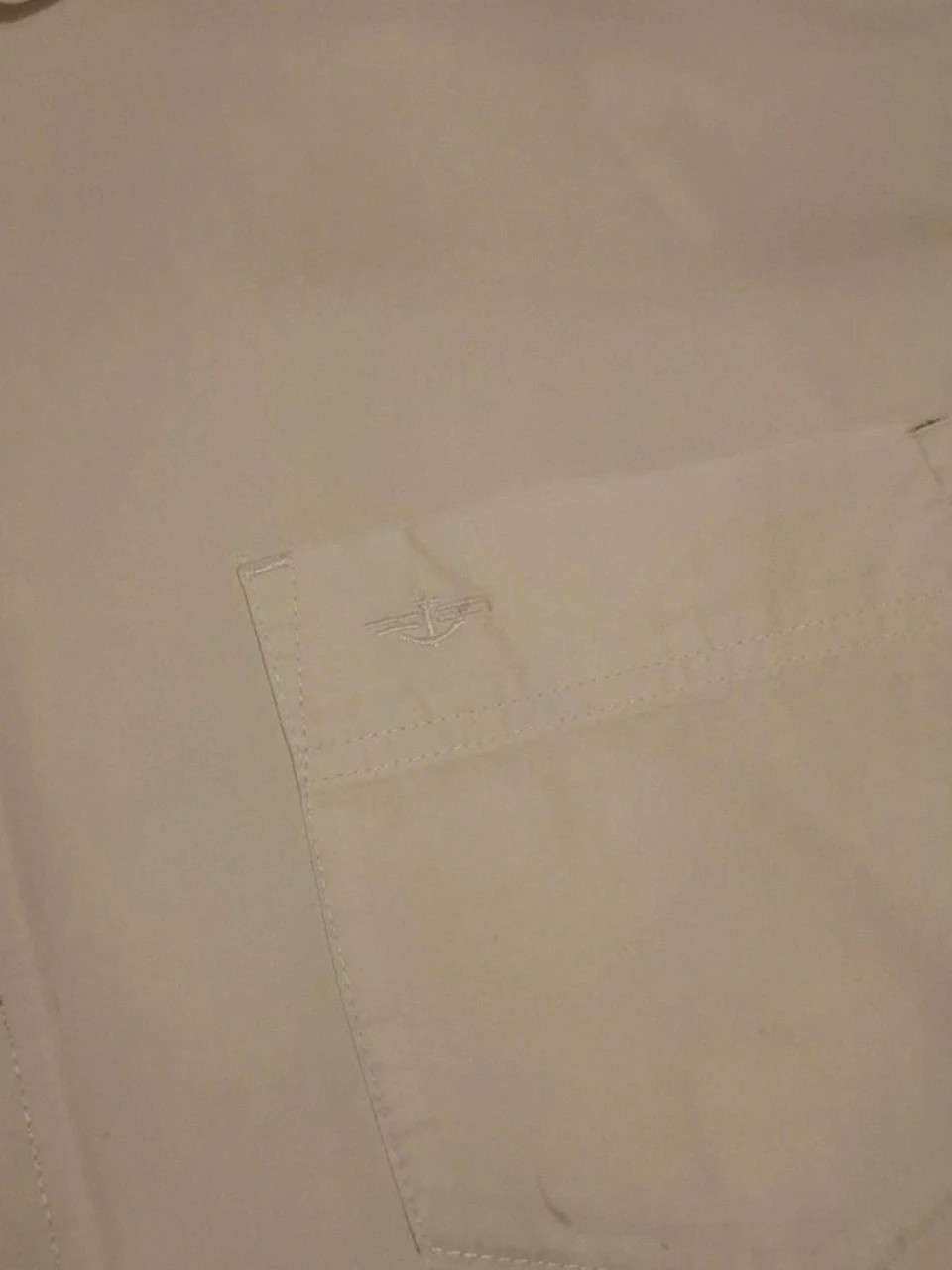 Chemise Blanche Manches Courtes Dockers (San Francisco) - Taille L (42-44) – Dockers – taille L 4
