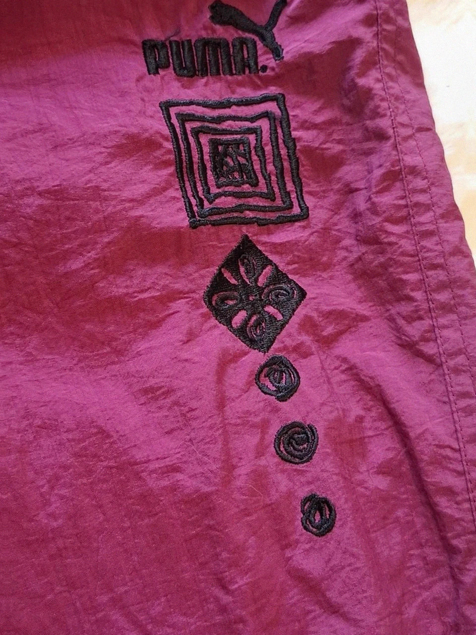 Survêtement Vintage Puma - Bordeaux / Rose violacé - Pantalon Taille 42 FR (M) – Puma – taille M / 38 / 10 2