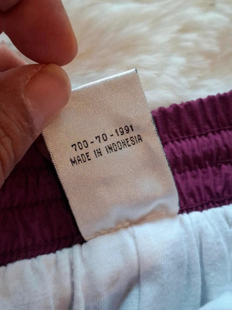 Survêtement Vintage Puma - Bordeaux / Rose violacé - Pantalon Taille 42 FR (M) – Puma – taille M / 38 / 10 4