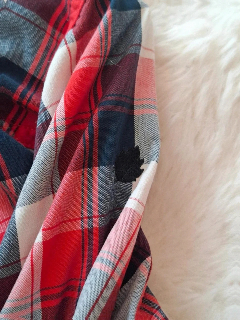 Chemise Manches Courtes Technique Lafuma (Dryway) - À Carreaux Rouge, Bleu & Blanc - Taille M – Lafuma – taille M 5