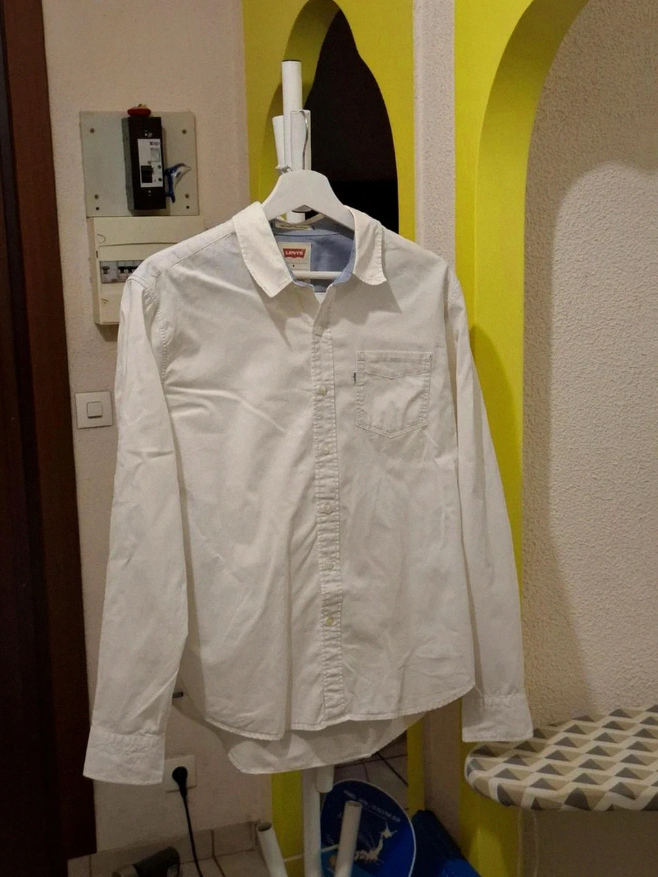 Chemise Levi's Manches Longues - Blanche - Taille M (Slim Fit)